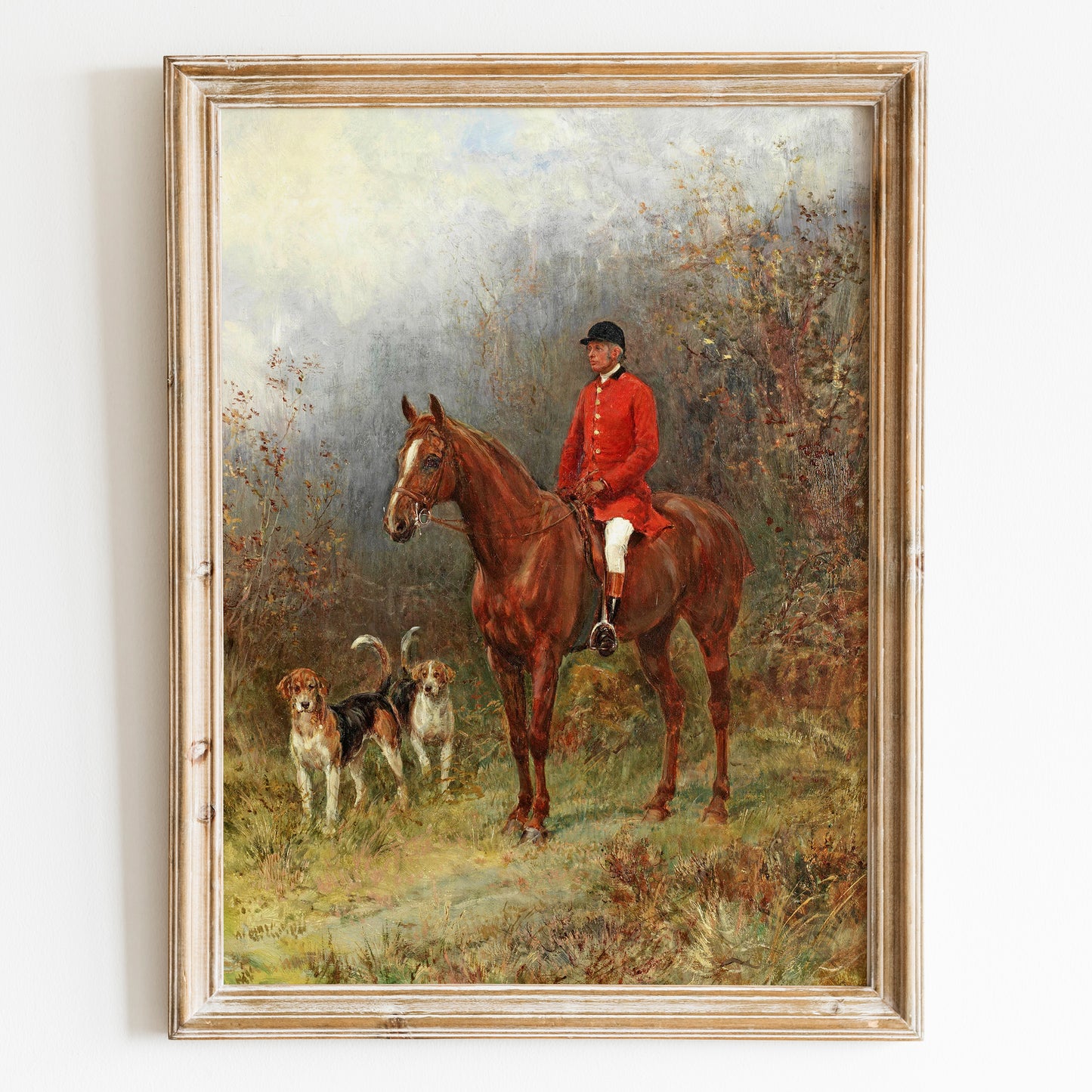 The Huntsman (1888) by Heywood Hardy