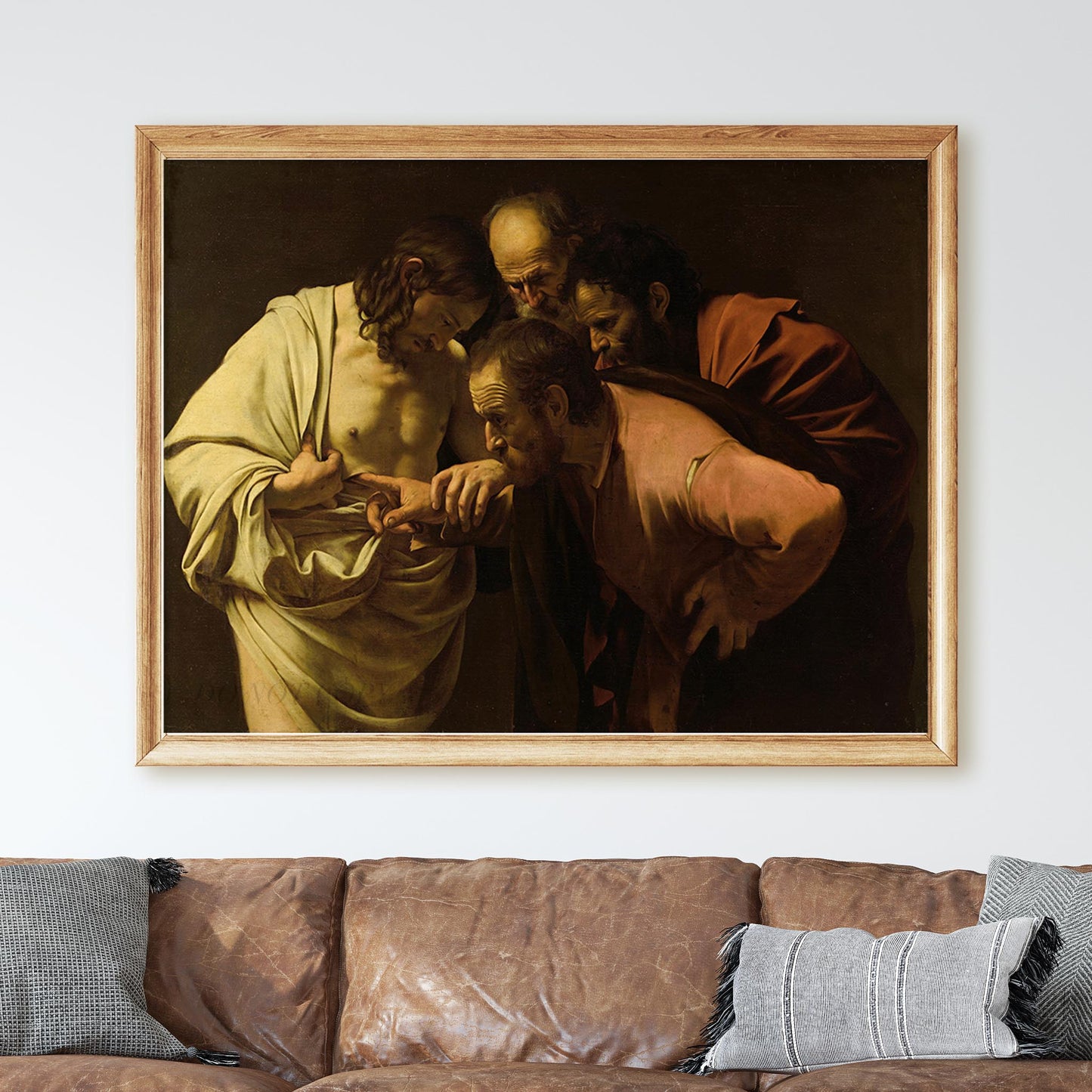 The Incredulity of Saint Thomas by Caravaggio