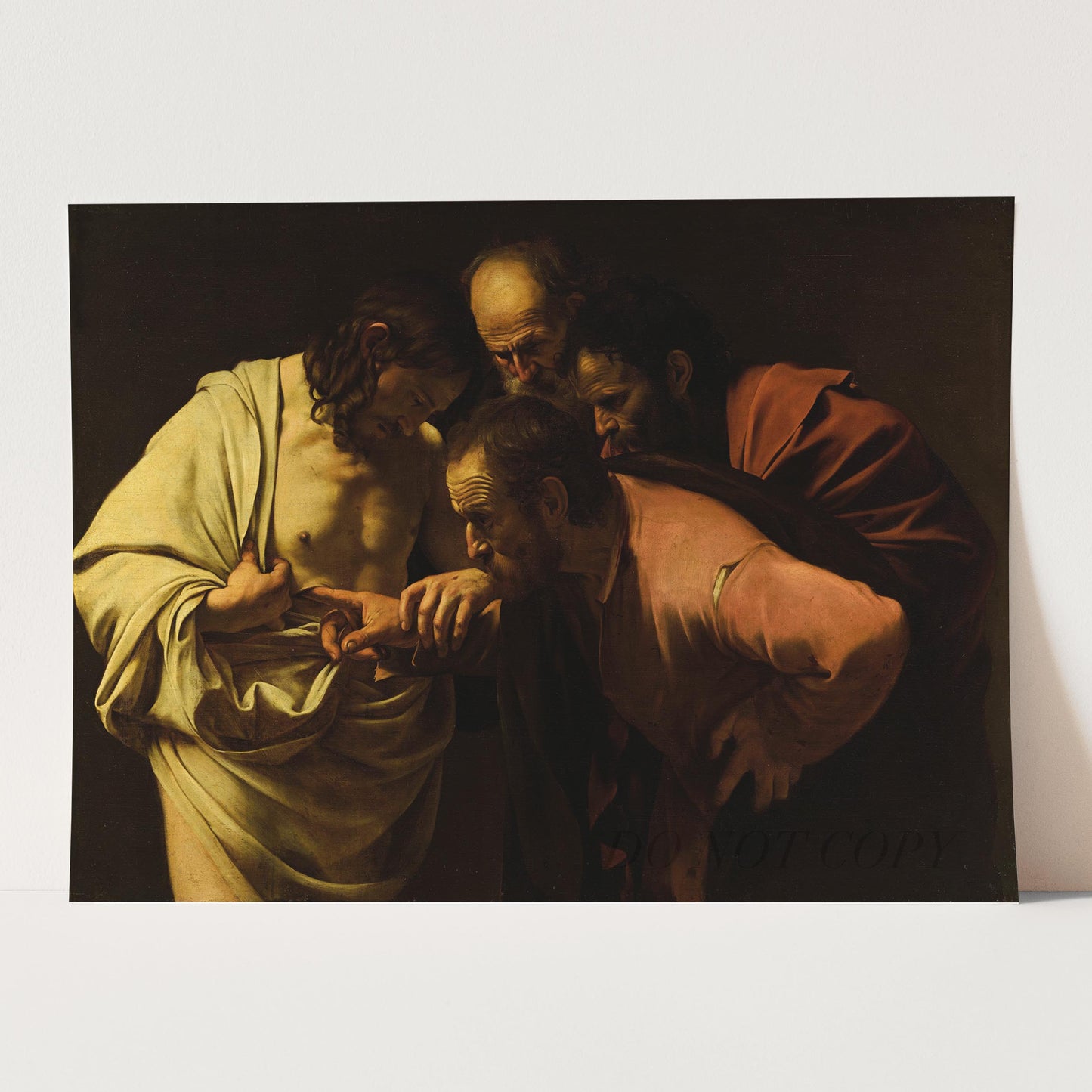 The Incredulity of Saint Thomas by Caravaggio