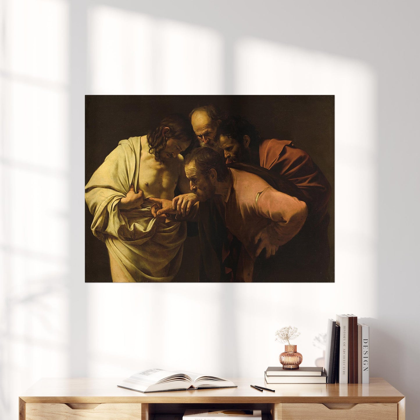 The Incredulity of Saint Thomas by Caravaggio
