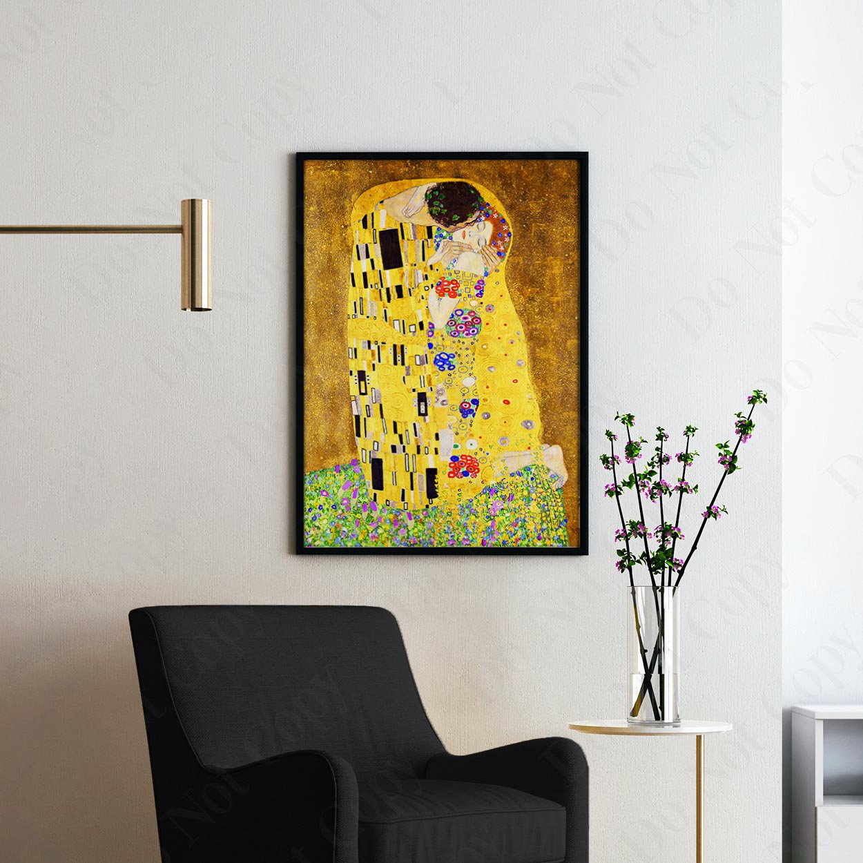 The Kiss by Gustav Klimt