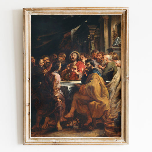 The Last Supper by Peter Paul Rubens