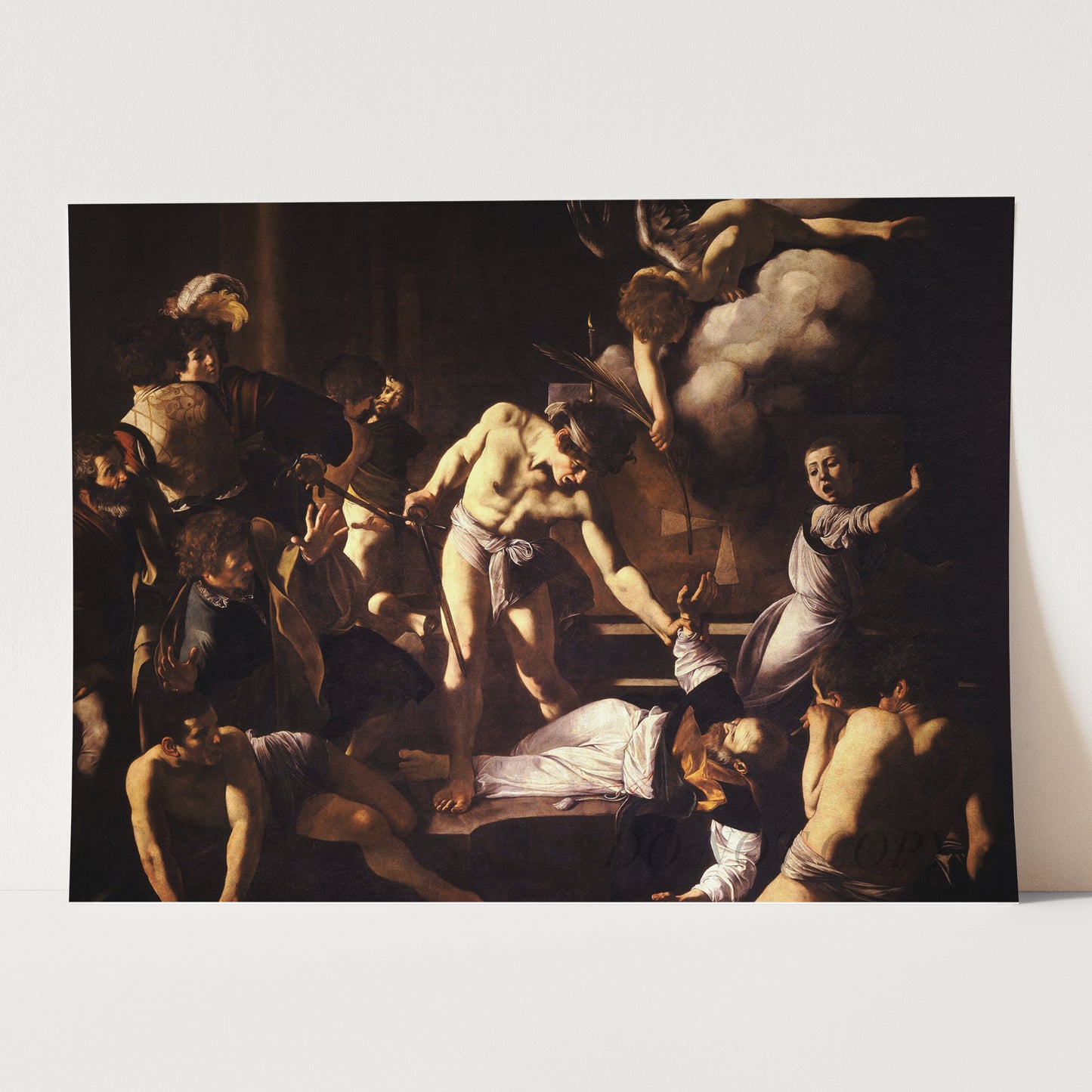 The Martyrdom of Saint Matthew by Caravaggio