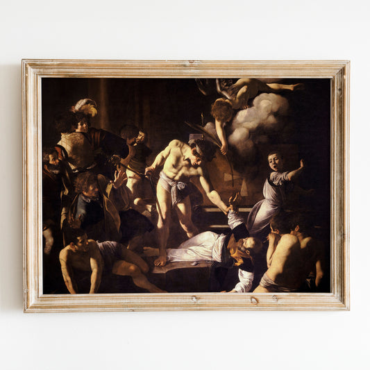 The Martyrdom of Saint Matthew by Caravaggio
