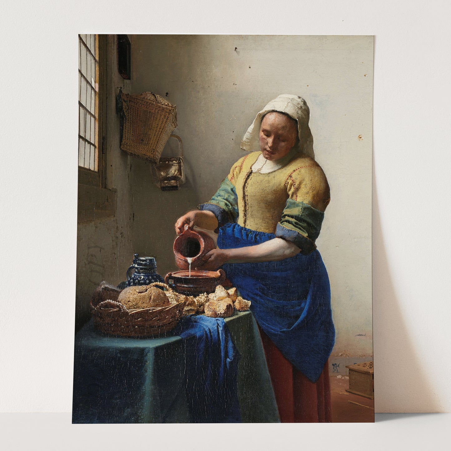 The Milkmaid by Johannes Vermeer