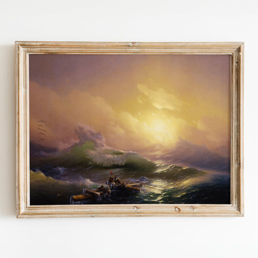 The Ninth Wave by Ivan Aivazovsky