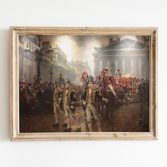 The Ninth of November 1888 (1890) by William Logsdail
