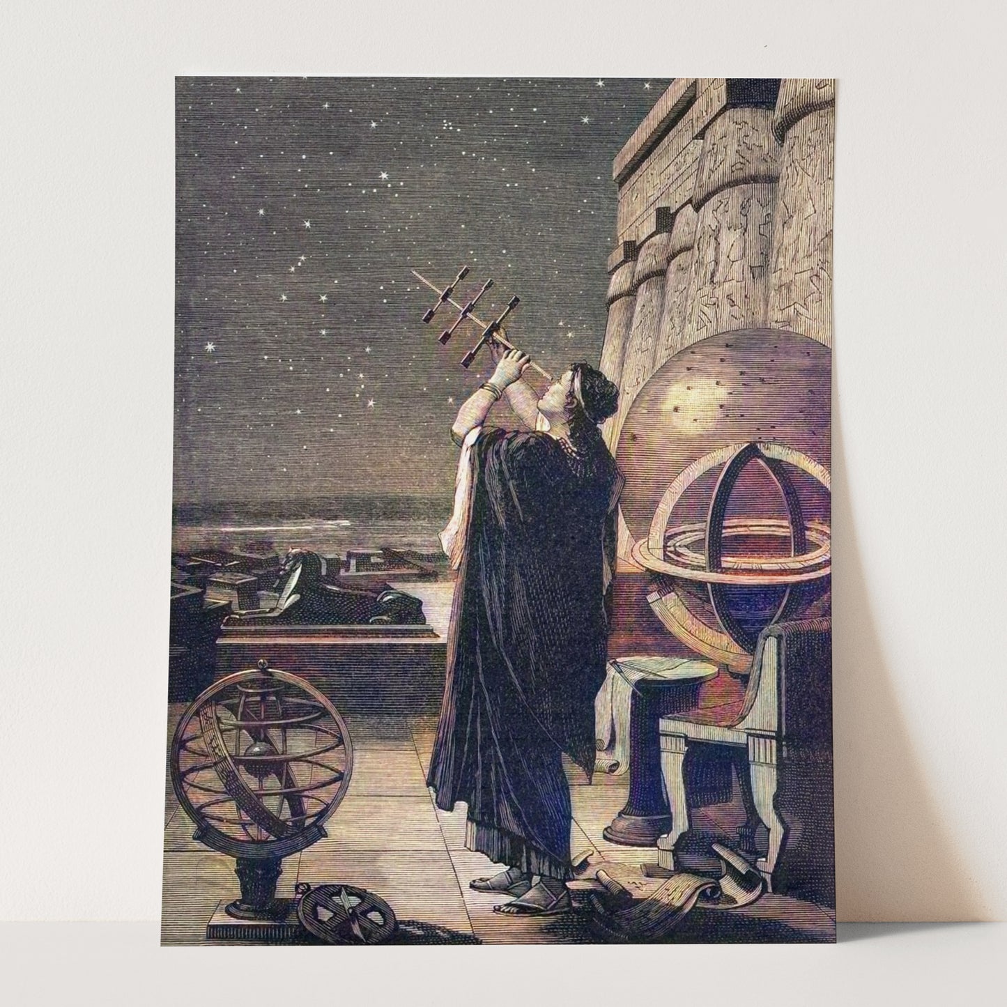 The Observatory of Alexandria (1880) by Camille Flammarion