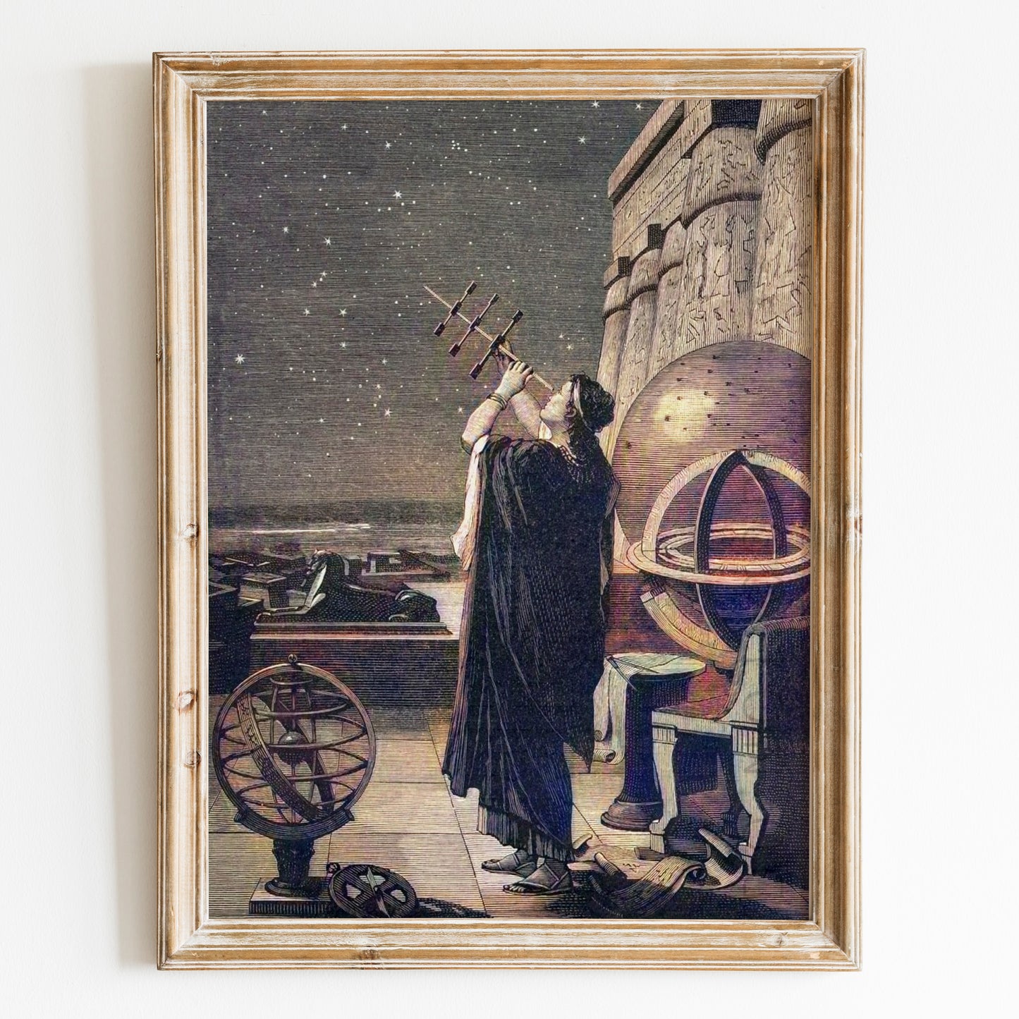 The Observatory of Alexandria (1880) by Camille Flammarion