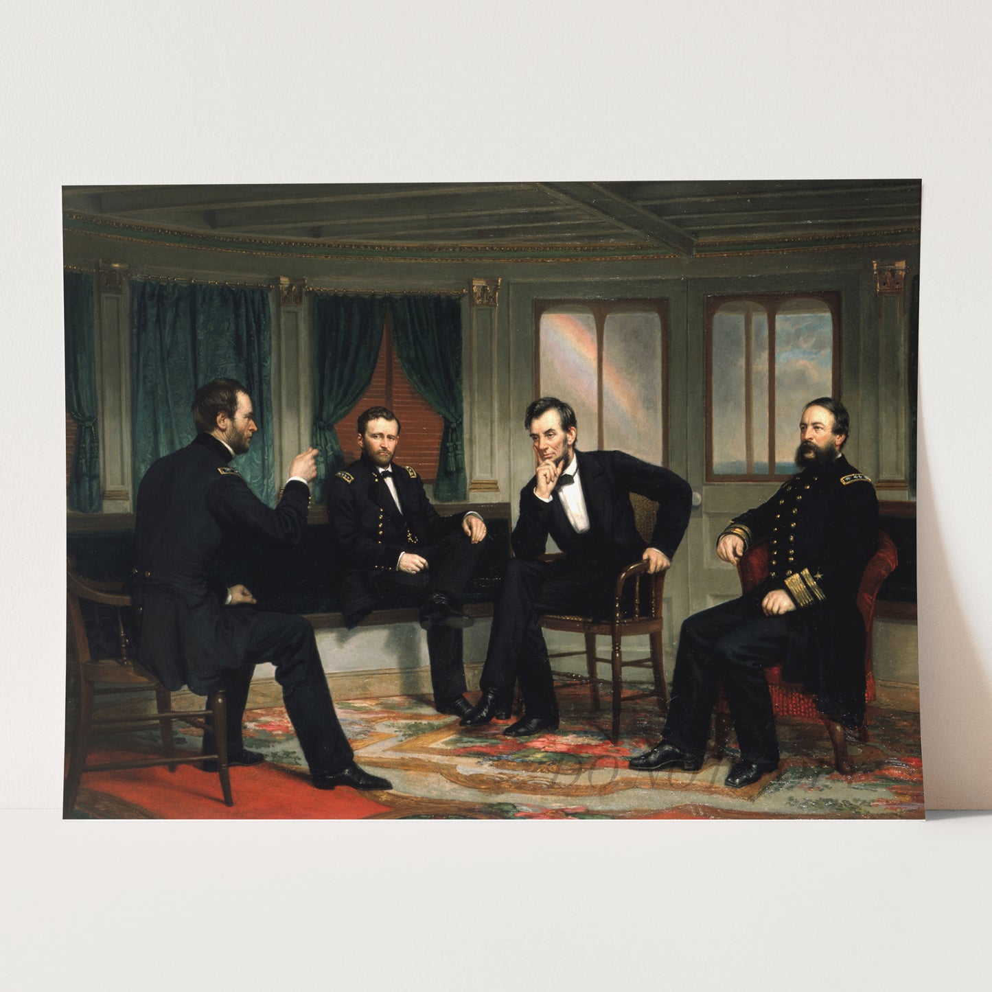 The Peacemakers 1868 by George P.A. Healy