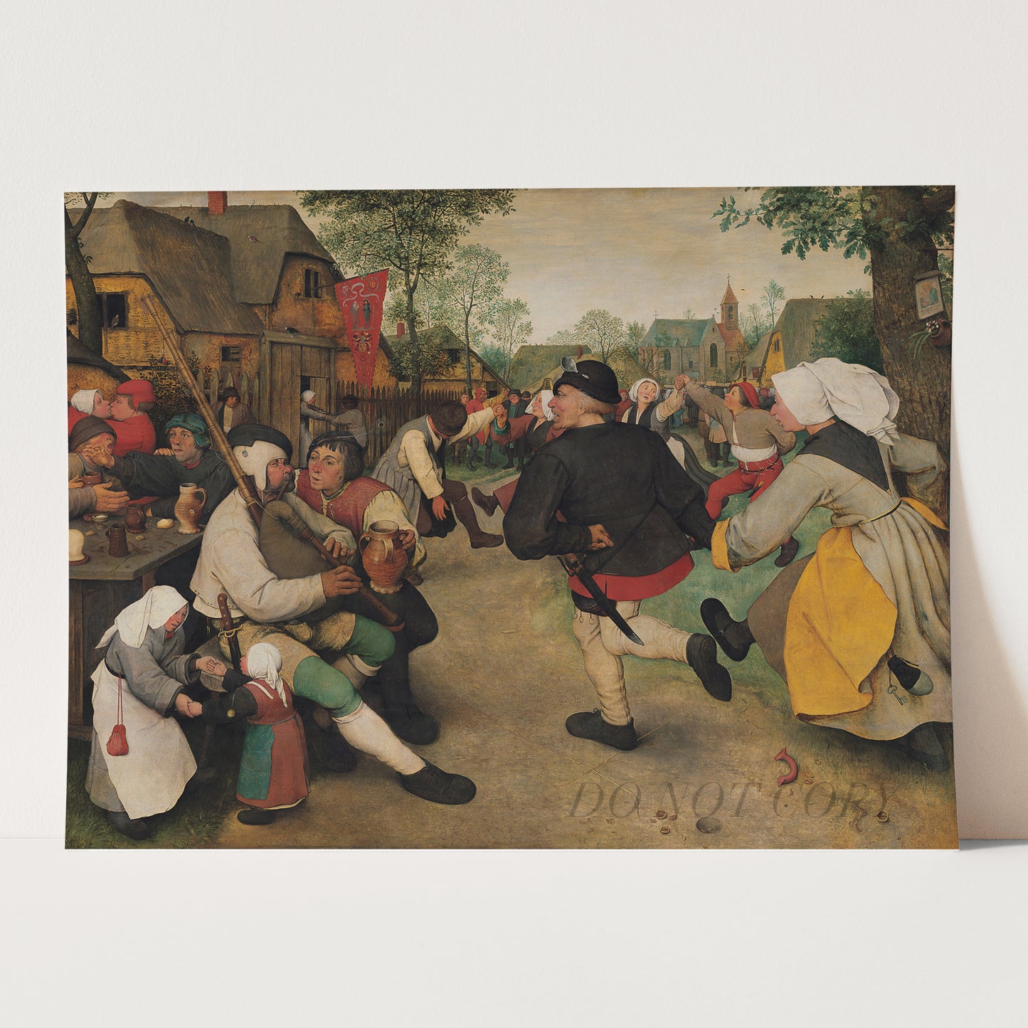 The Peasant Dance by Pieter Bruegel the Elder