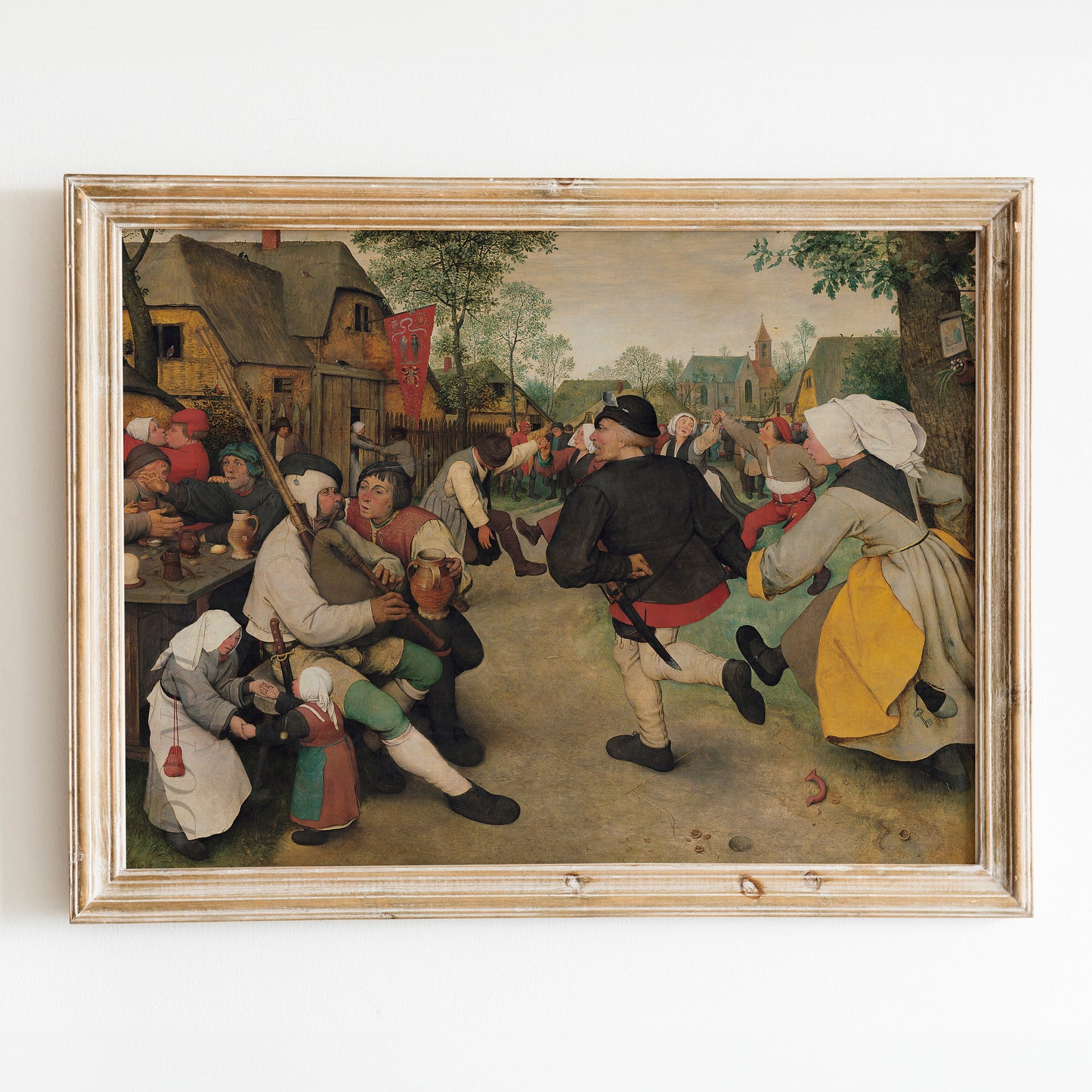 The Peasant Dance by Pieter Bruegel the Elder
