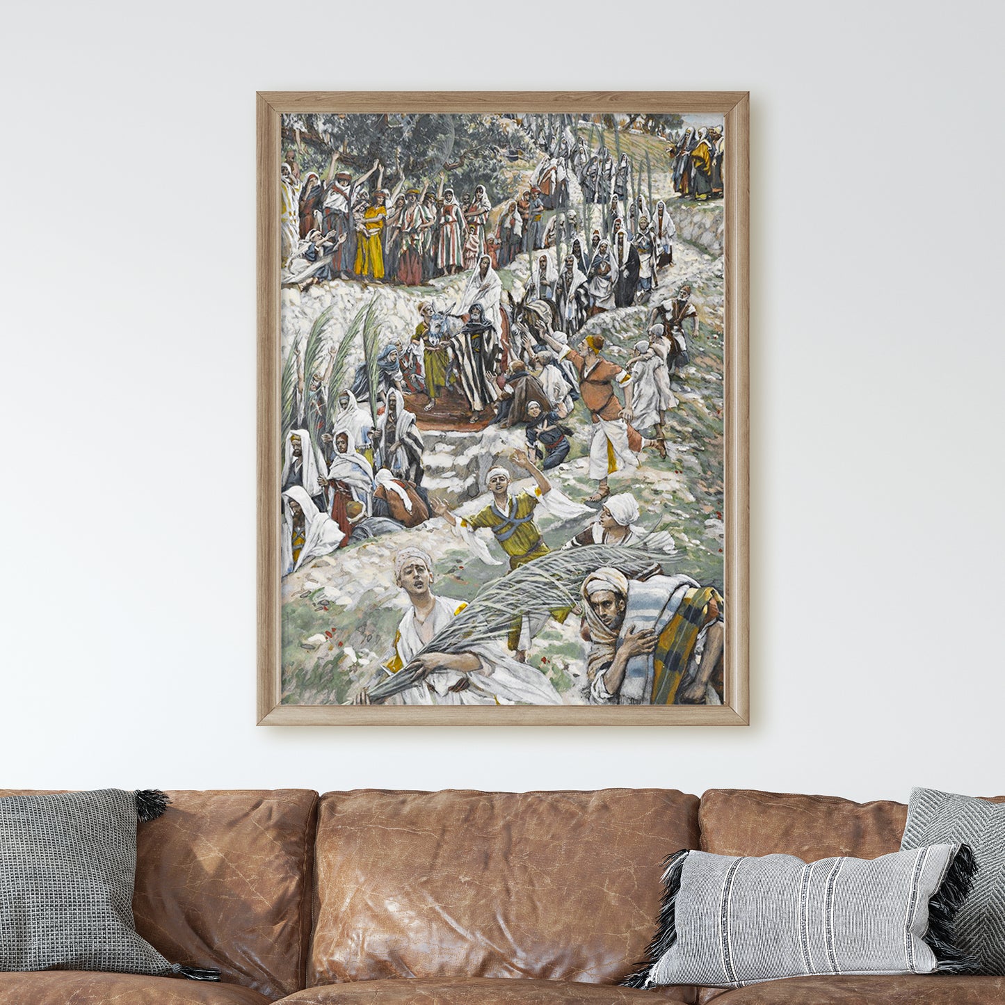 The Procession On The Mount Of Olives