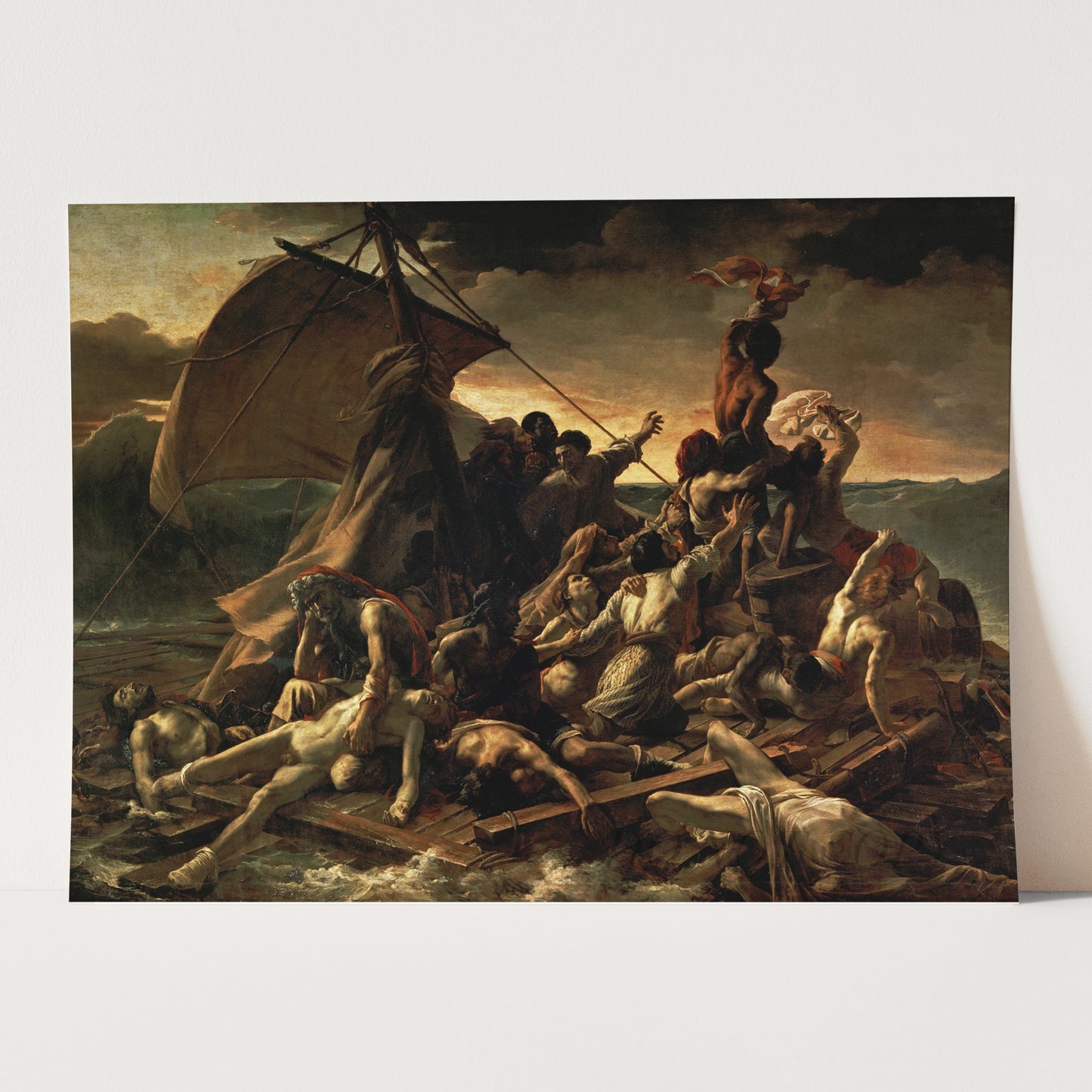 The Raft of the Medusa (1818-1819) by Théodore Géricault