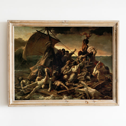 The Raft of the Medusa (1818-1819) by Théodore Géricault