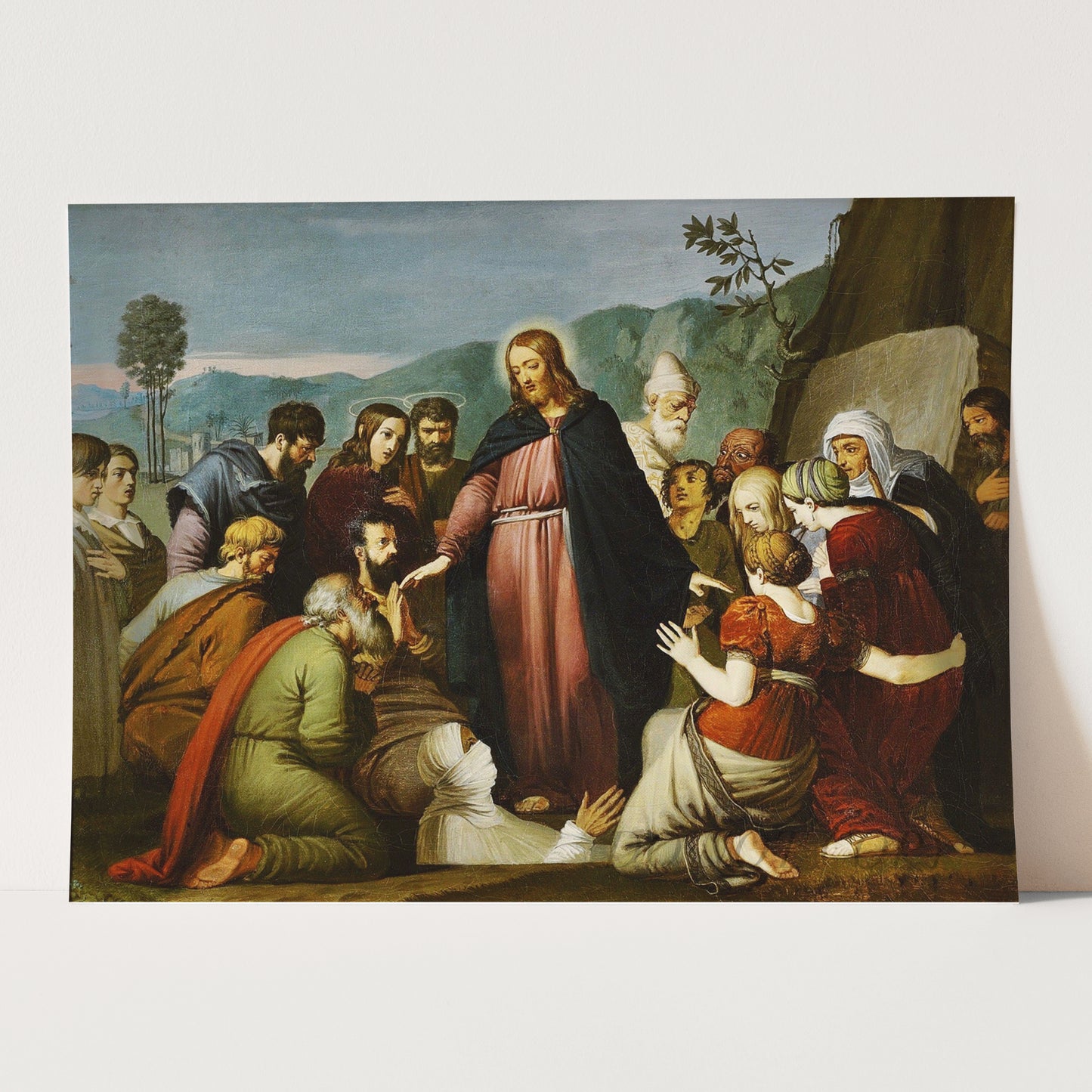 The Raising of Lazarus (1808) by Johann Friedrich Overbeck