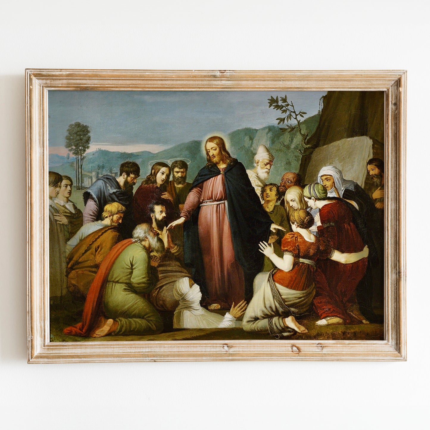 The Raising of Lazarus (1808) by Johann Friedrich Overbeck