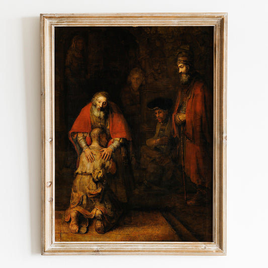 The Return Of The Prodigal Son by Rembrandt