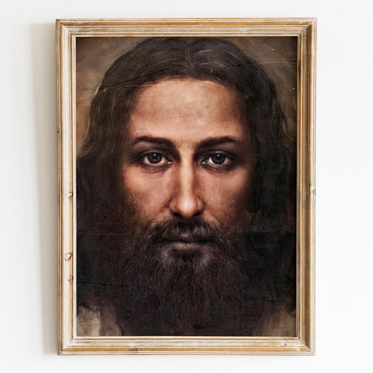 The Shroud Of Turin - Face Of Jesus