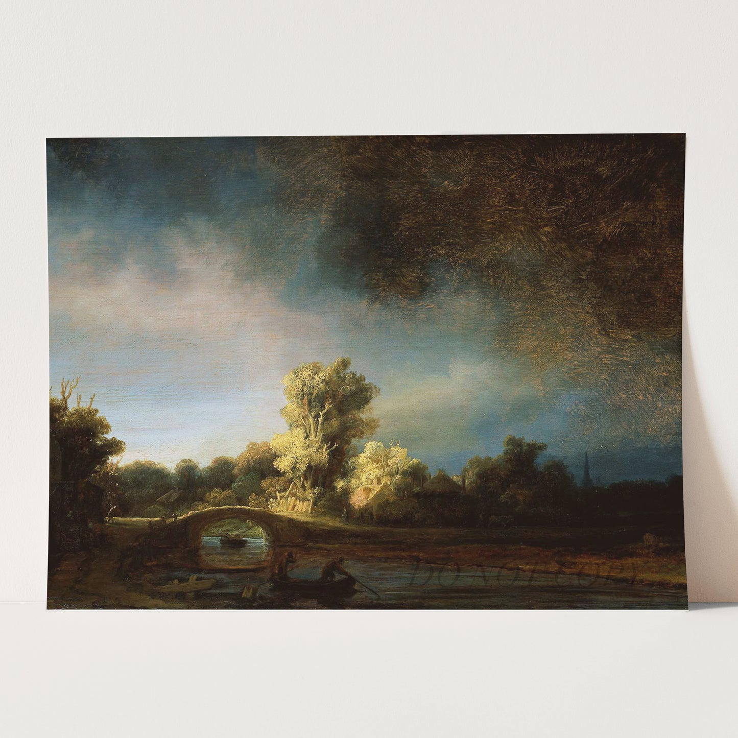 The Stone Bridge By Rembrandt