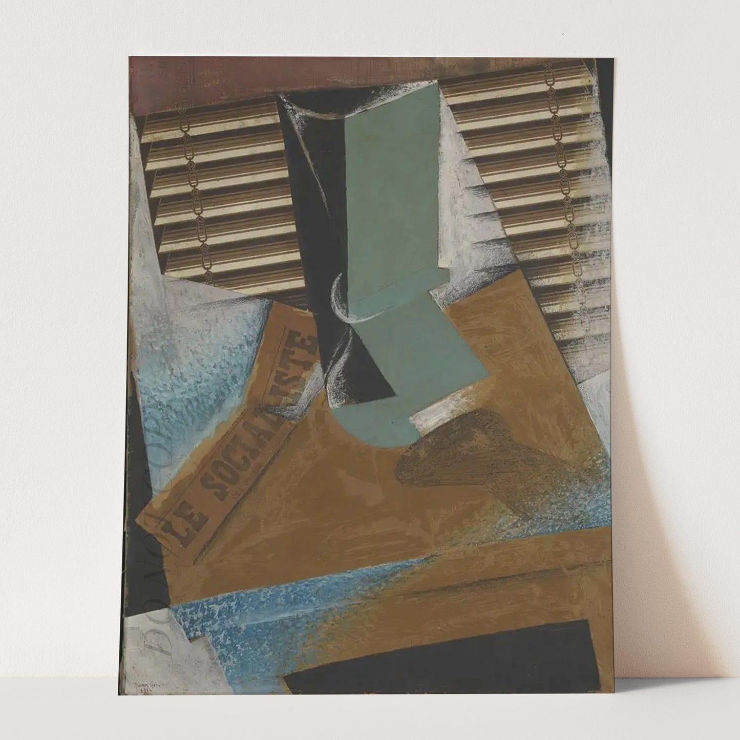 The Sunblind (1914) by Juan Gris