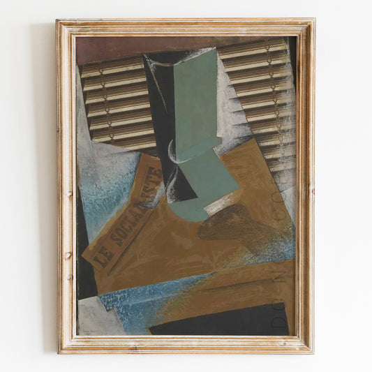 The Sunblind (1914) by Juan Gris