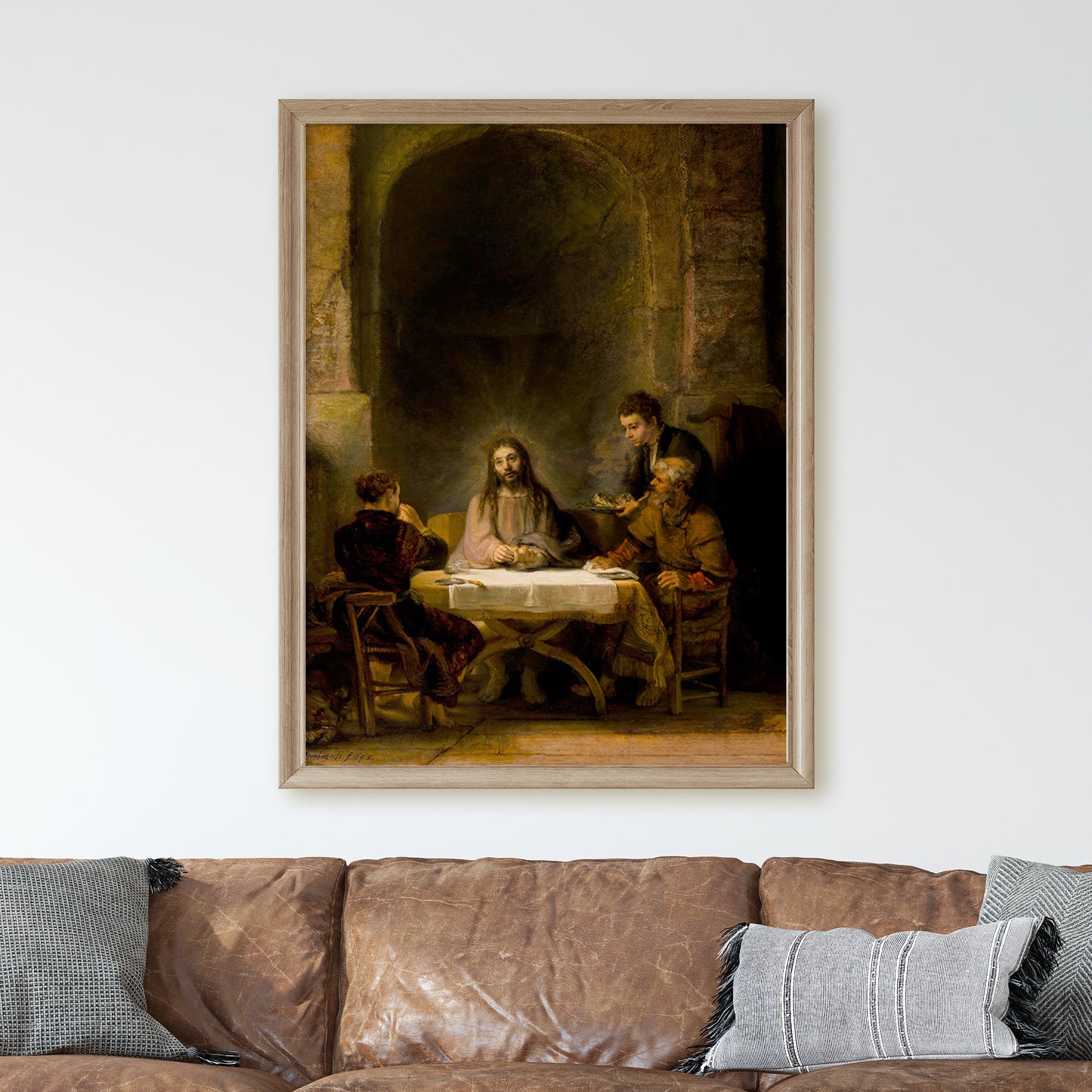 The Supper At Emmaus by Rembrandt