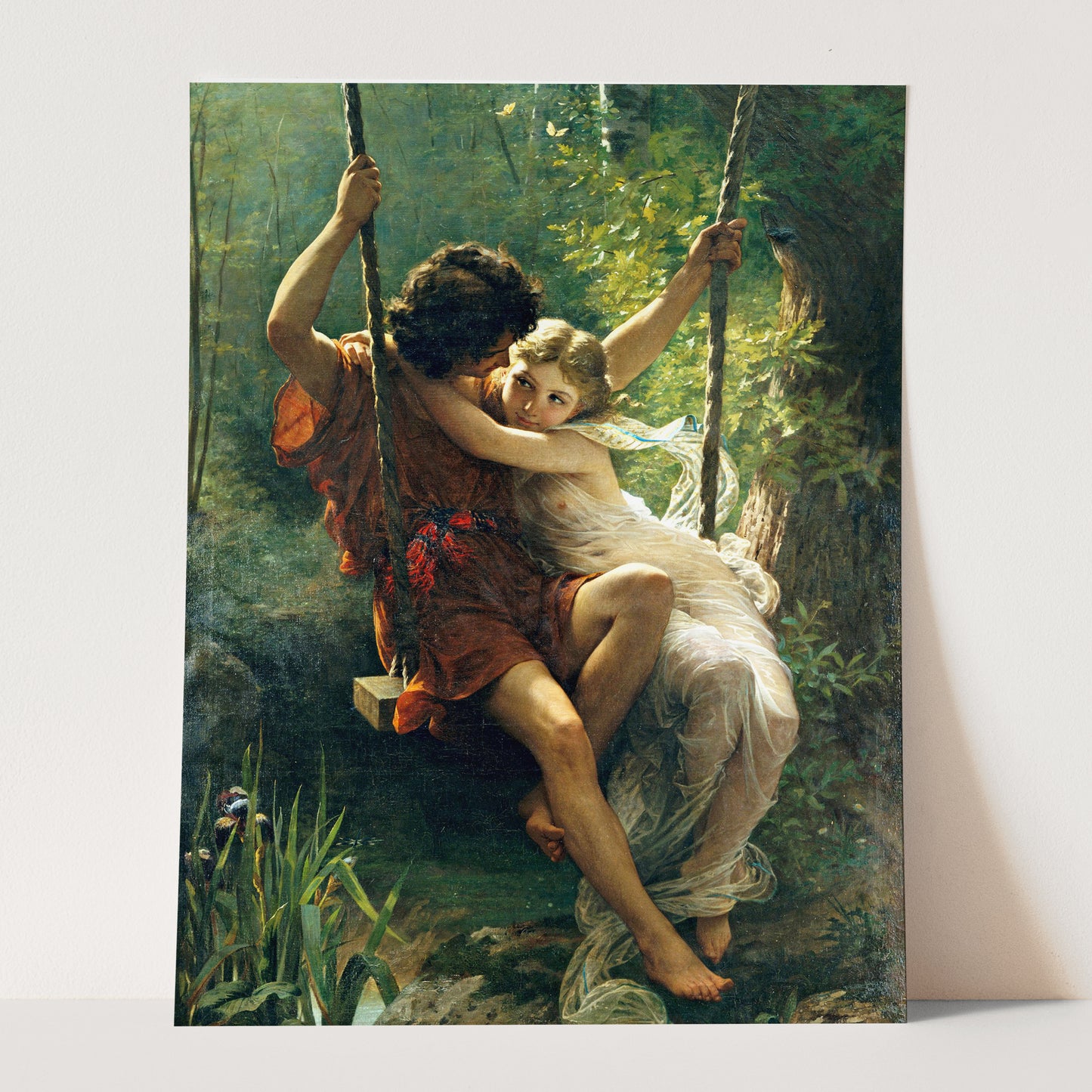The Swing (Springtime) - Pierre Auguste Cot