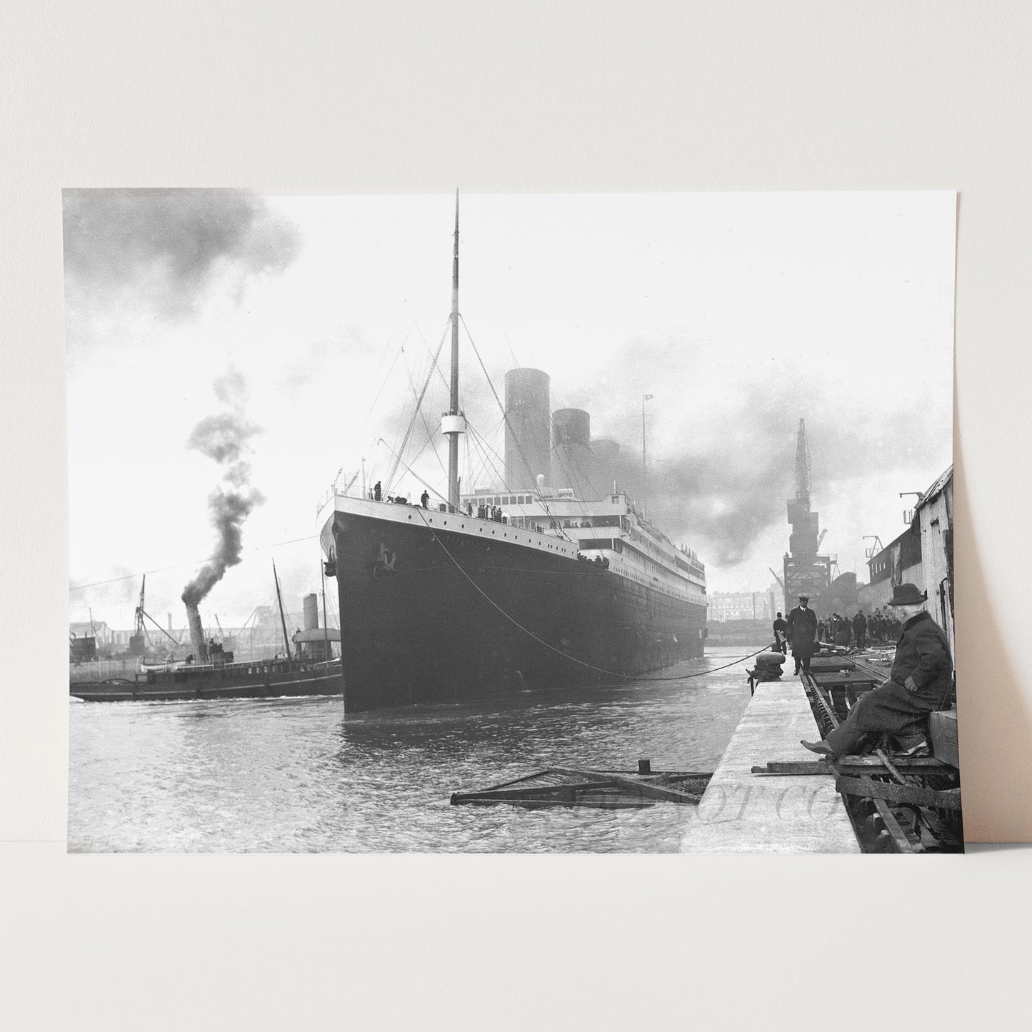The Titanic Leaving Belfast