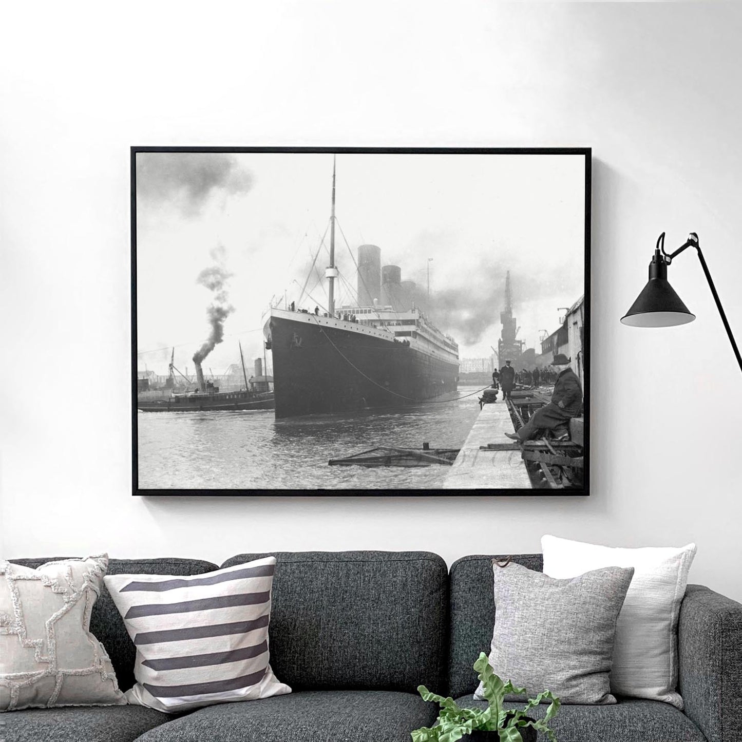 The Titanic Leaving Belfast