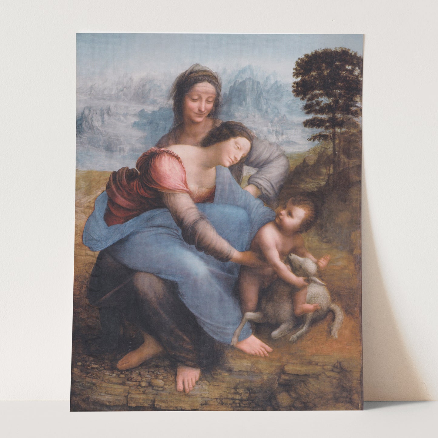 The Virgin and Child with Saint Anne by Leonardo da Vinci