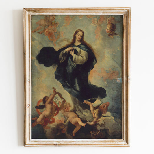 The Virgin of the Immaculate Conception by Francisco Ignacio Ruiz de la Iglesia