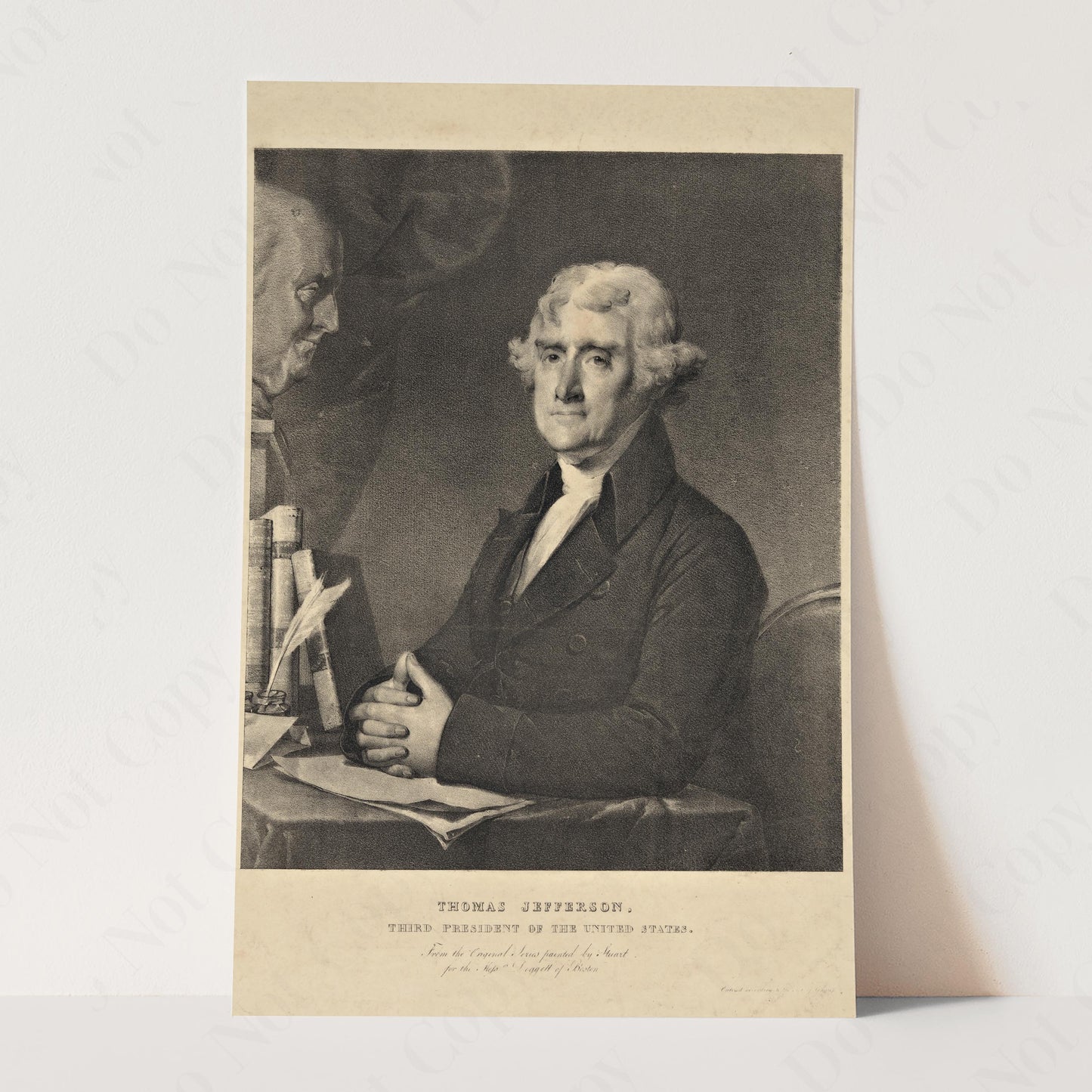 Thomas Jefferson Portrait 1825