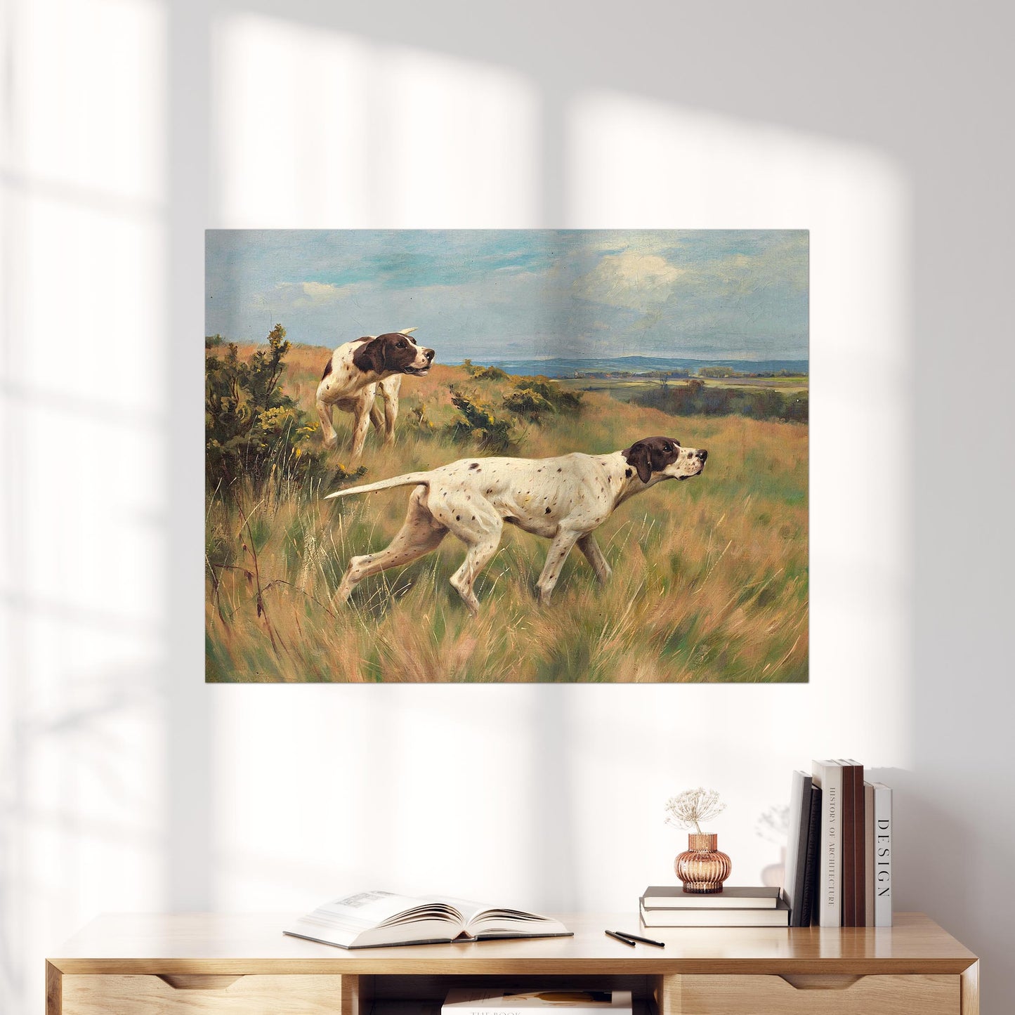 Two English Pointers