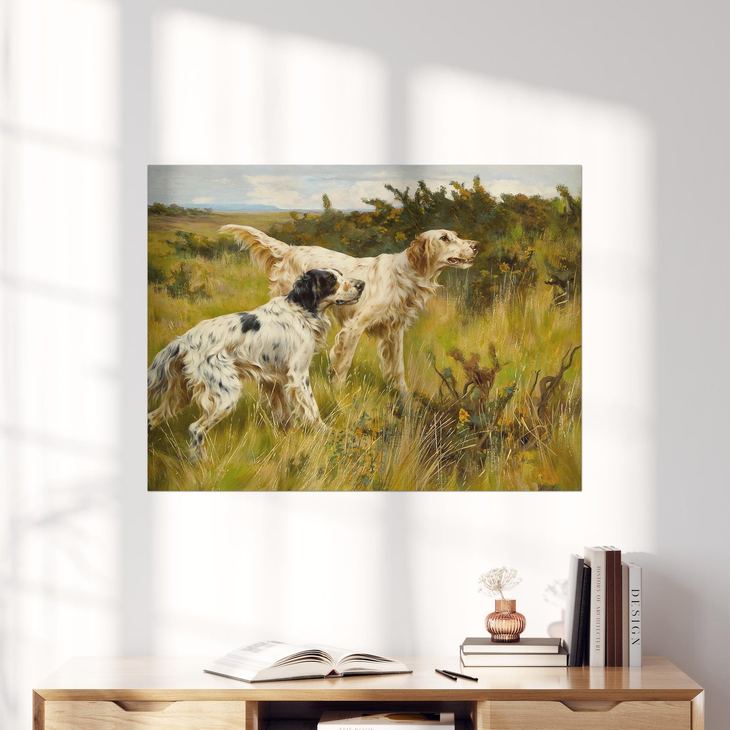 Two English Setters