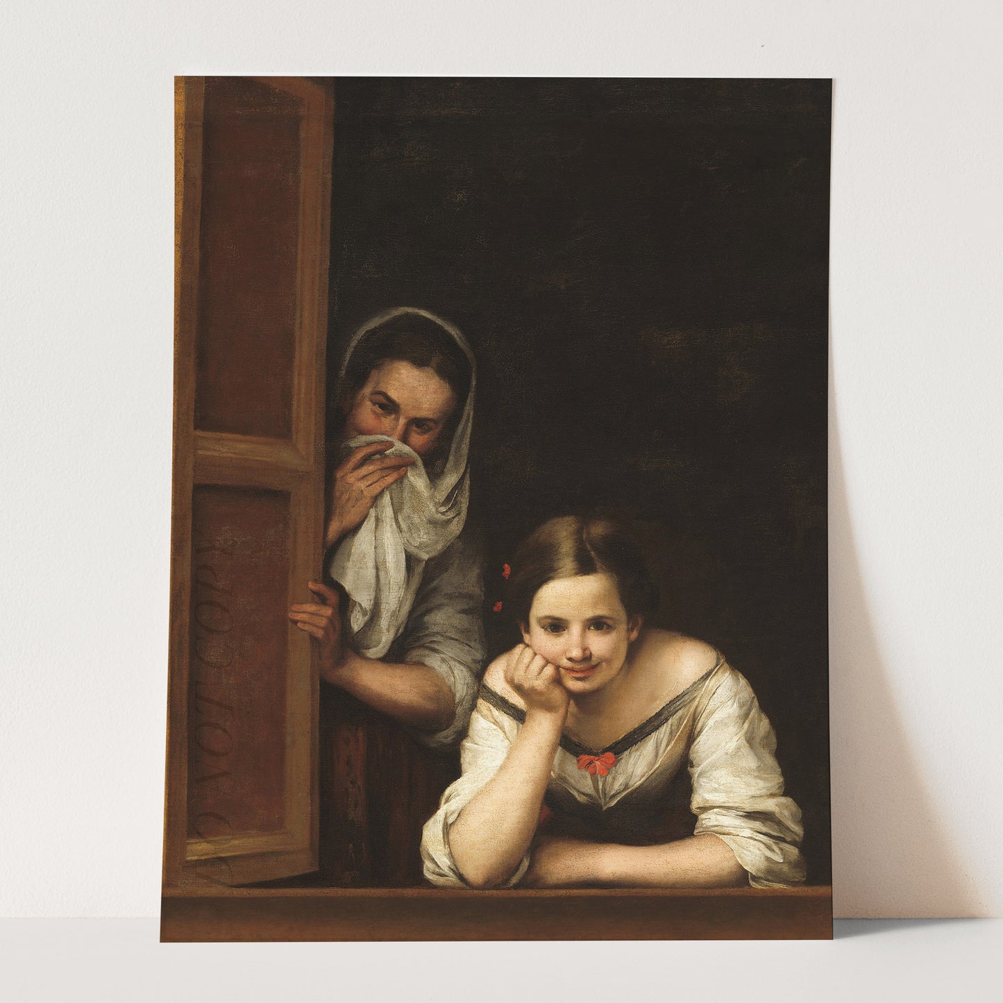 Two Women At A Window