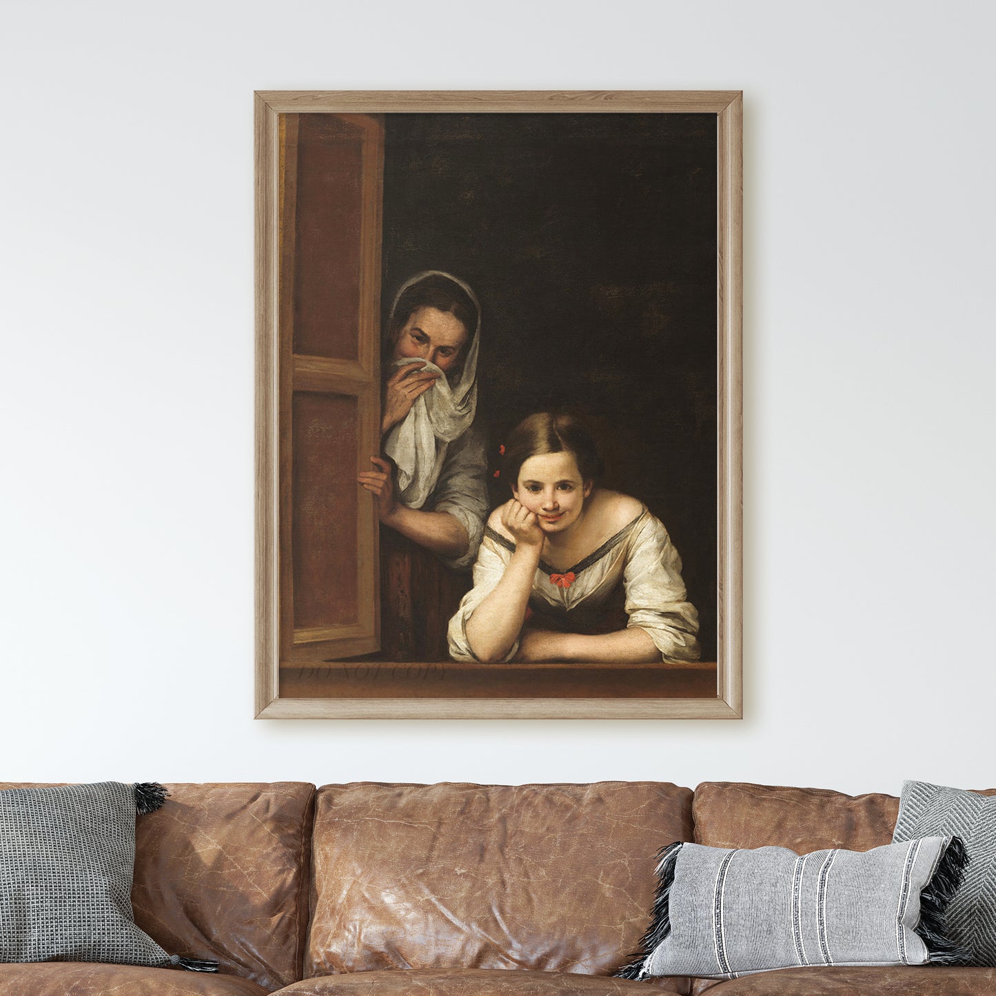 Two Women At A Window