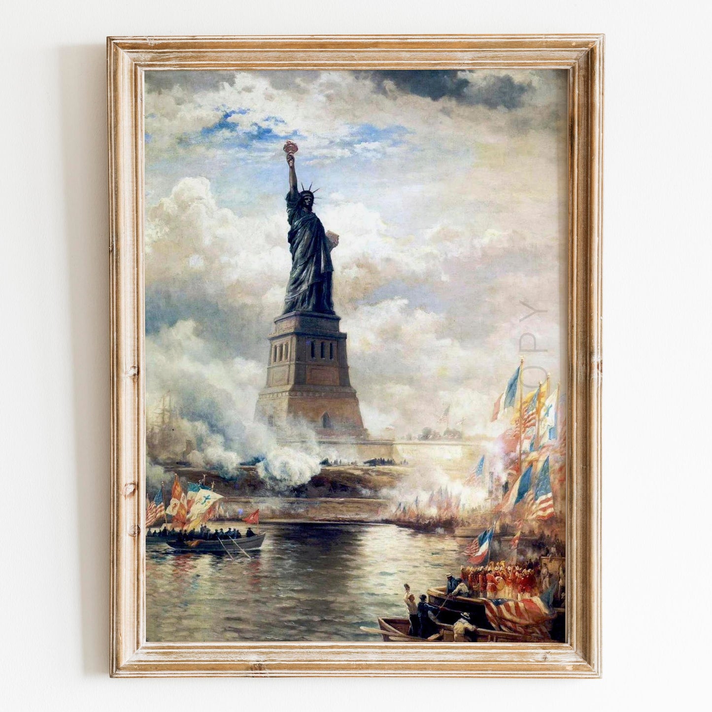Unveiling the Statue of Liberty