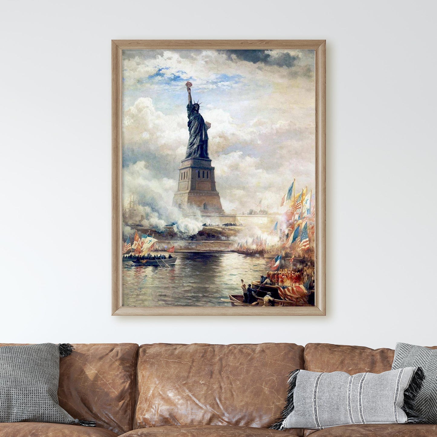 Unveiling the Statue of Liberty