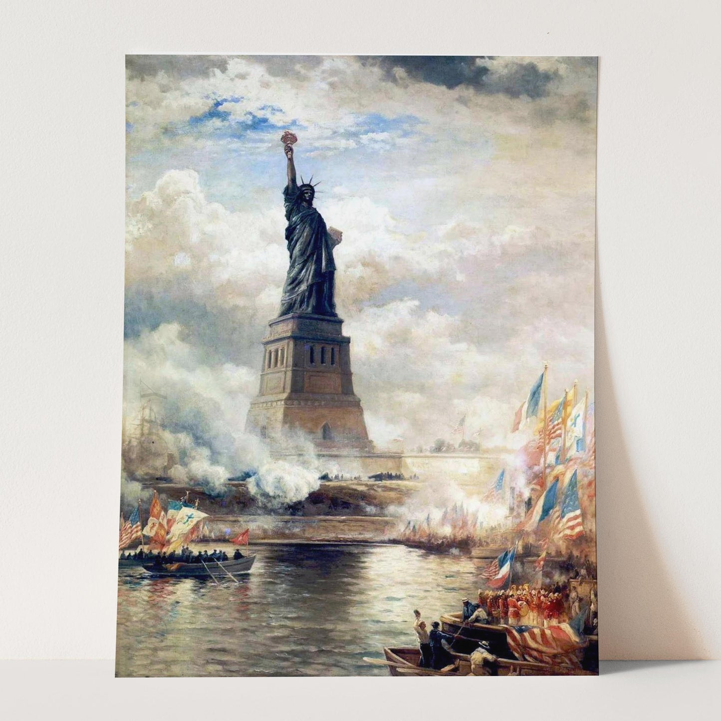 Unveiling the Statue of Liberty