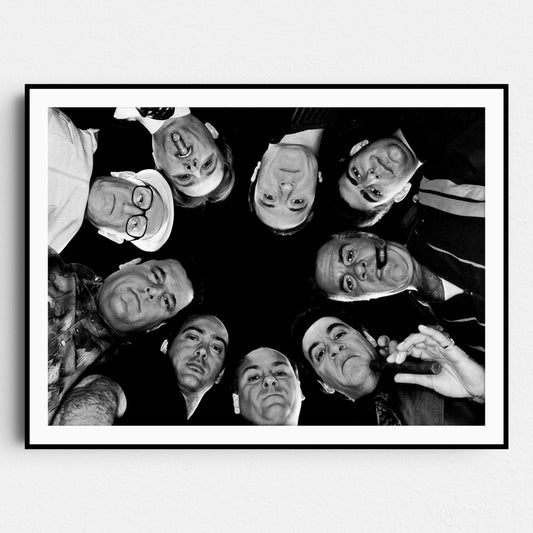 The Sopranos Gang Black & White
