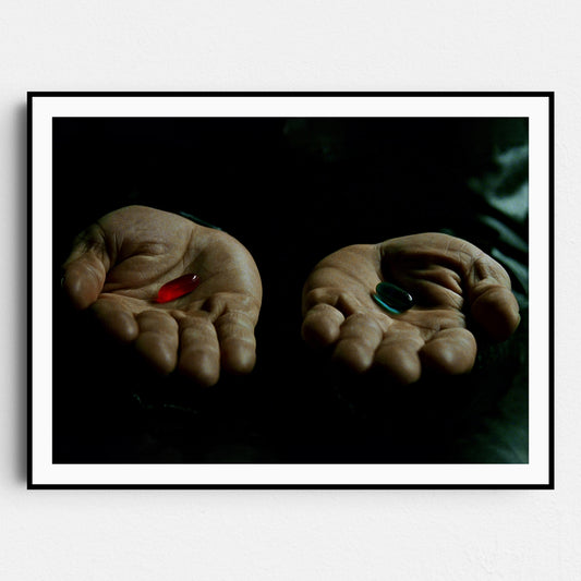 The Matrix Morpheus Red Pill Blue Pill