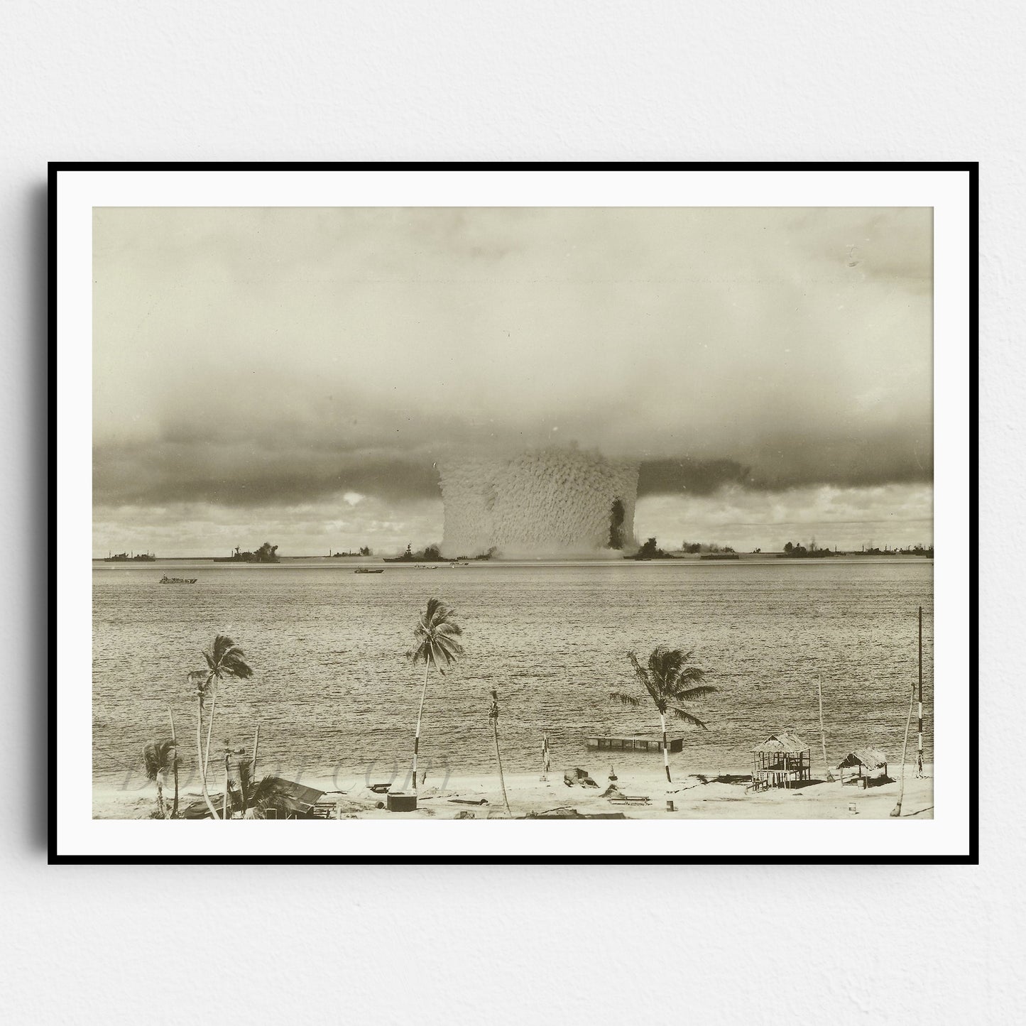 The "Baker" Explosion of Operation Crossroads at Bikini Atoll