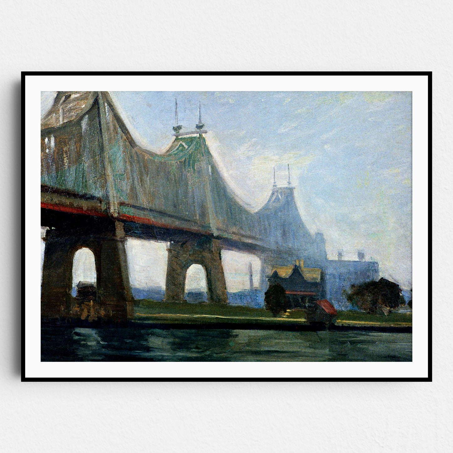 Queensborough Bridge by Edward Hopper