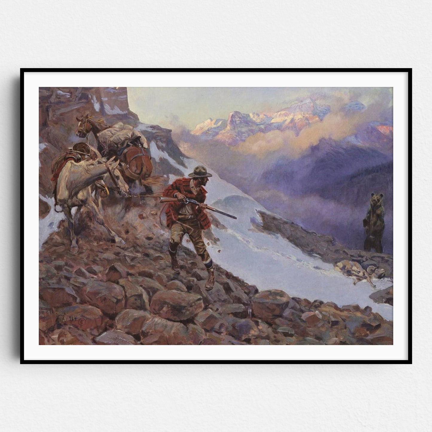 Whose Meat by Charles Marion Russell