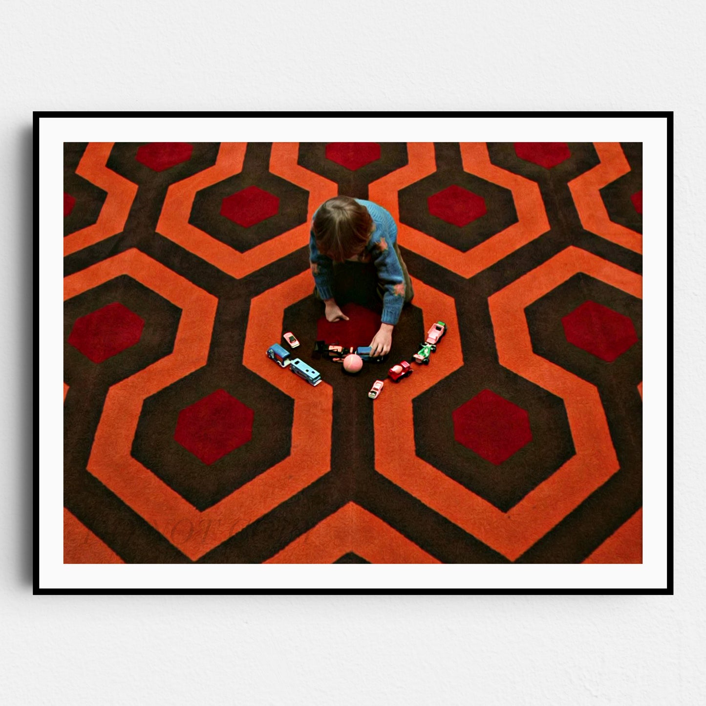 The Shining Danny On Carpet