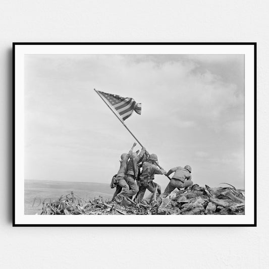 Raising The Flag on Iwo Jima