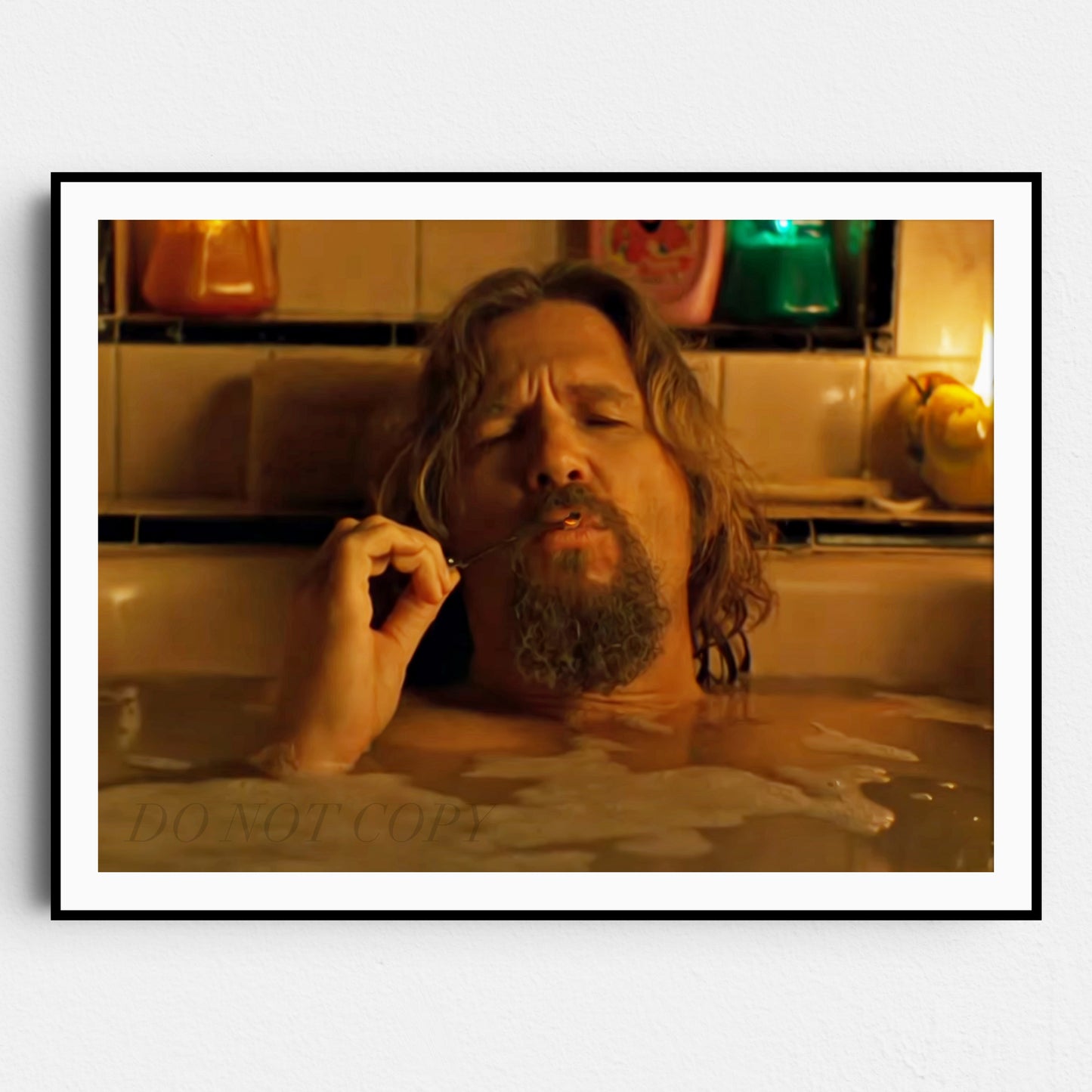 The Big Lebowski Dude in Bathtub