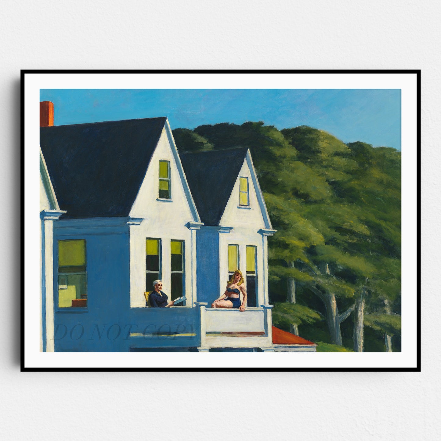 Second Story Sunlight by Edward Hopper