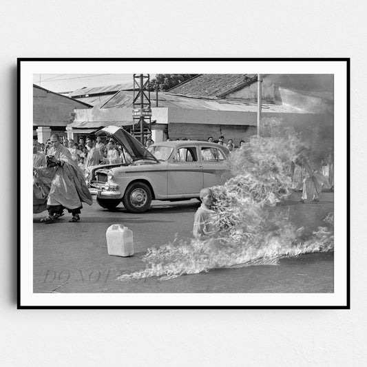 The Burning Monk 1963 Vietnam War